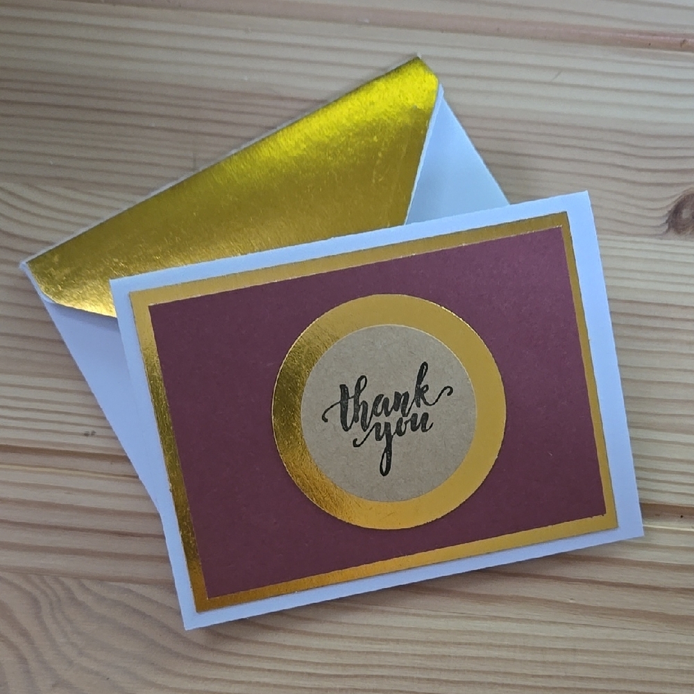 Custom Order Request Thank You Cards